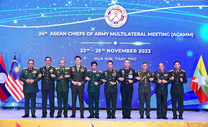 ROYAL BRUNEI LAND FORCE REPRESENTED AT THE 24TH ACAMM, THE 11TH ASMAM AND THE CLOSING OF 31ST AARM IN HUA HIN, THAILAND