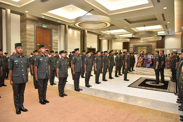APPOINTMENT CEREMONY FOR THE 22ND INTAKE OF OFFICER CADETS, THE OFFICER CADET SCHOOL