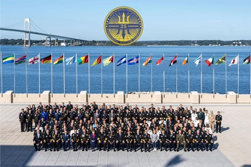 ACTING COMMANDER OF THE ROYAL BRUNEI NAVY ATTENDS THE 25TH INTERNATIONAL SEAPOWER SYMPOSIUM IN USA