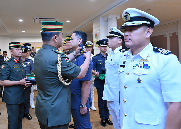 22 ROYAL BRUNEI ARMED FORCES SENIOR OFFICERS PROMOTED