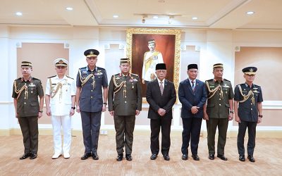 THREE ROYAL BRUNEI ARMED FORCES SENIOR OFFICERS PROMOTED