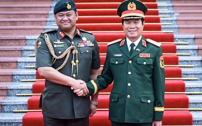 COMMANDER OF THE ROYAL BRUNEI ARMED FORCES MADE AN OFFICIAL VISIT TO THE SOCIALIST REPUBLIC OF VIET NAM