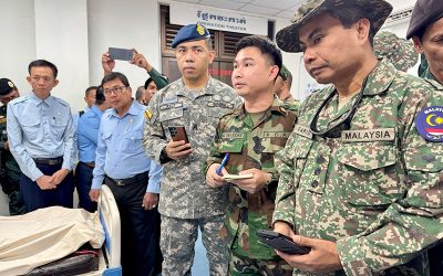ASEAN OBSERVERS VISIT CAMBODIAN HOSPITAL TO ASSESS VICTIMS OF THAI ATTACK