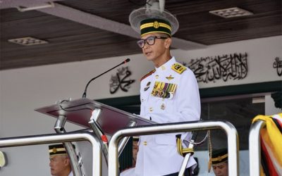 TAKING OVER CEREMONY FOR THE 26TH COMMANDANT OF THE TRAINING INSTITUTE ROYAL BRUNEI ARMED FORCES