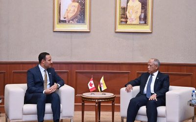 MINISTER AT THE PRIME MINISTER’S OFFICE AND MINISTER OF DEFENCE II RECEIVED INTRODUCTORY CALL FROM THE HIGH COMMISSIONER OF CANADA TO BRUNEI DARUSSALAM
