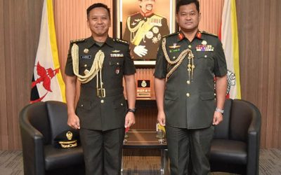 ROYAL BRUNEI ARMED FORCES COMMANDER RECEIVES INTRODUCTORY CALL FROM DEFENCE ATTACHÉ OF THE REPUBLIC OF INDONESIA TO BRUNEI DARUSSALAM