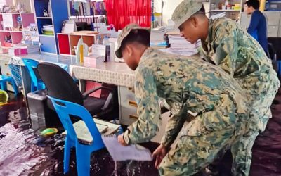 HUMANITARIAN ASSISTANCE AND DISASTER RELIEF RESPONSE BY THE CIVIL MILITARY COOPERATION (CIMIC) SECTION OF THE THIRD BATTALION ROYAL BRUNEI LAND FORCES IN BELAIT DISTRICT
