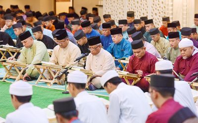 THE MINISTRY OF DEFENCE PARTICIPATED IN THE NIGHTLY TADARUS AL-QUR’AN FUNCTION DURING RAMADHAN AT ISTANA NURUL IMAN 1446 HIJRAH/2025 MASIHI