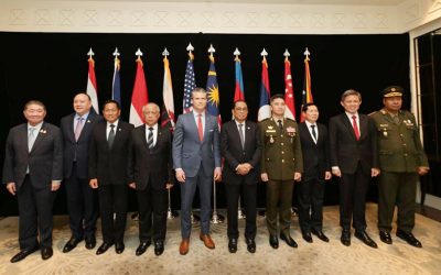 MINISTER AT THE PRIME MINISTER’S OFFICE AND MINISTER OF DEFENCE II ATTENDS THE SOUTHEAST ASIA – UNITED STATES DEFENCE MINISTERS’ INFORMAL MEETING