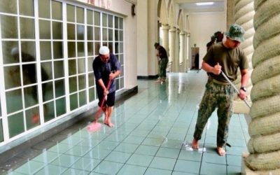 MINISTRY OF DEFENCE LAUNCHED NATIONWIDE MOSQUE CLEANING CAMPAIGN