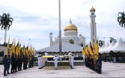 FLAG LOWERING CEREMONY IN CONJUNCTION WITH BRUNEI DARUSSALAM’S 41st NATIONAL DAY