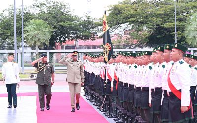 THE CHAIRMAN JOINT CHIEFS OF STAFF COMMITTEE PAKISTAN ARMED FORCES INTRODUCTORY VISIT TO THE MINISTRY OF DEFENCE OF BRUNEI DARUSSALAM