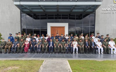 THE OPENING CEREMONY OF THE 15TH COMMAND AND STAFF COURSE