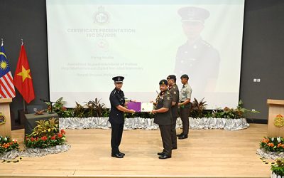 CLOSING CEREMONY OF THE INTERMEDIATE STAFF COURSE 25/2025