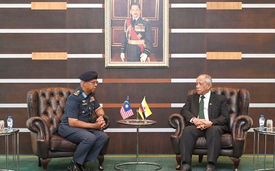 OFFICIAL VISIT OF THE CHIEF OF THE ROYAL MALAYSIAN AIR FORCE