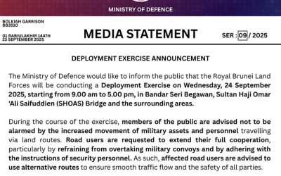 MEDIA STATEMENT – DEPLOYMENT EXERCISE ANNOUNCEMENT
