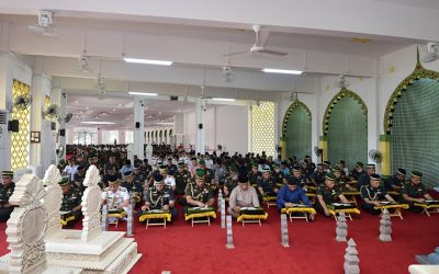 MINISTRY OF DEFENCE HELD A RECITATION OF SURAH YASSIN AND TAHLIL FUNCTION AT THE ROYAL MAUSOLEUM