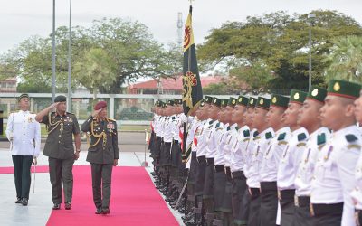MINISTRY OF DEFENCE OF BRUNEI DARUSSALAM WELCOMES FAREWELL VISIT FROM THE CHIEF OF DEFENCE FORCE OF THE MALAYSIAN ARMED FORCES