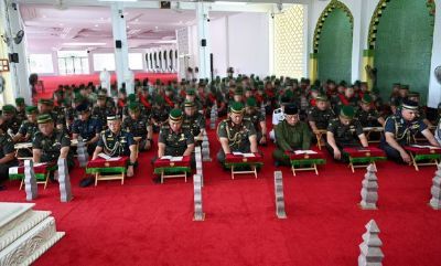 SPECIAL FORCES REGIMENT HELD A SURAH YAASIN AND TAHLIL FUNCTION AT THE ROYAL MAUSOLEUM IN CONJUNCTION WITH THE SPECIAL FORCES REGIMENT’S GOLDEN JUBILEE ANNIVERSARY