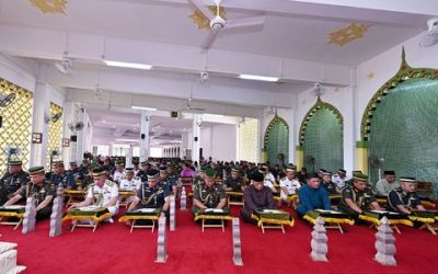 MINISTRY OF DEFENCE HELD A RECITATION OF SURAH YASSIN AND TAHLIL FUNCTION AT THE ROYAL MAUSOLEUM