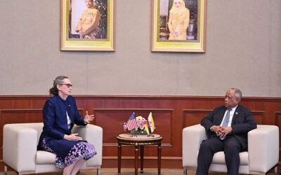 COORDINATING MINISTER FOR NATIONAL SECURITY, MINISTER AT THE PRIME MINISTER’S OFFICE AND MINISTER OF DEFENCE II RECEIVES FAREWELL CALL FROM THE UNITED STATES AMBASSADOR TO BRUNEI DARUSSALAM