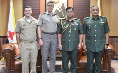 INTRODUCTORY CALL BY THE INCOMING UNITED STATES NON-RESIDENT DEFENCE ATTACHÉ TO BRUNEI DARUSSALAM