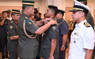 24 SENIOR OFFICERS OF THE ROYAL BRUNEI ARMED FORCES PROMOTED