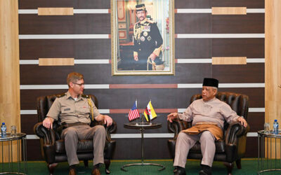 COORDINATING MINISTER FOR NATIONAL SECURITY, MINISTER AT THE PRIME MINISTER’S OFFICE AND MINISTER OF DEFENCE II RECEIVES AN INTRODUCTORY CALL FROM THE DEFENCE ATTACHÉ OF THE UNITED STATES OF AMERICA TO BRUNEI DARUSSALAM