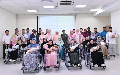 EIGHTEEN NEWBORN BABIES CELEBRATED IN CONJUNCTION WITH THE ROYAL BRUNEI ARMED FORCES 65TH ANNIVERSARY