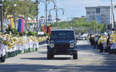 MINISTRY OF DEFENCE PARTICIPATES IN THE GET-TOGETHER CEREMONY WITH CITIZENS AND RESIDENTS OF BRUNEI MUARA DISTRICT IN CONJUNCTION WITH HIS MAJESTY’S 80TH BIRTHDAY CELEBRATION