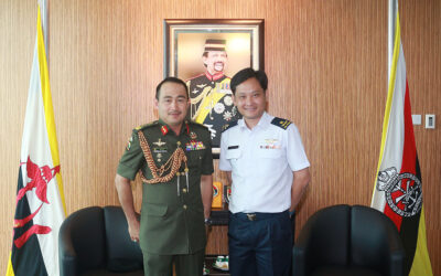 RBAF COMMANDER RECEIVE COURTESY CALL FROM THE DIRECTOR OF MILITARY INTELLIGENCE AND CHIEF C4I, SAF