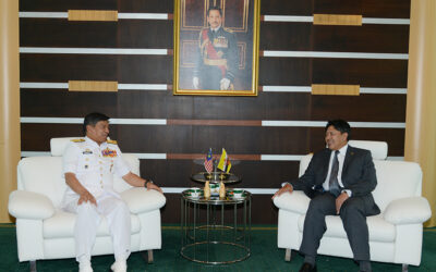 INTRODUCTORY VISIT FROM CHIEF OF ROYAL MALAYSIA NAVY