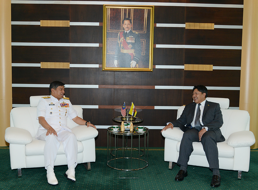 INTRODUCTORY VISIT FROM CHIEF OF ROYAL MALAYSIA NAVY