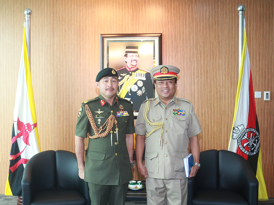 INTRODUCTORY CALL BY THE MILITARY, NAVAL AND AIR ATTACHÉ OF MYANMAR