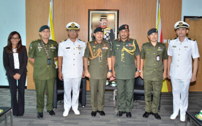 INTRODUCTORY CALL BY MALAYSIAN DEFENCE ADVISER IN BRUNEI DARUSSALAM