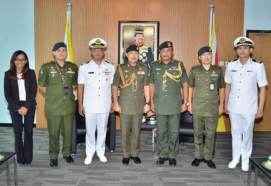 INTRODUCTORY CALL BY MALAYSIAN DEFENCE ADVISER IN BRUNEI DARUSSALAM
