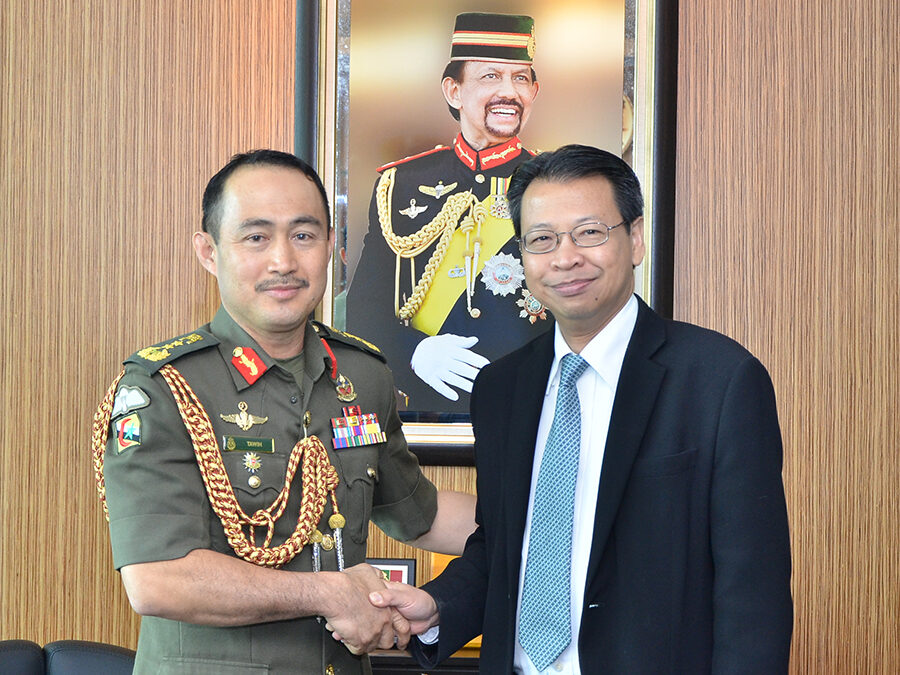FAREWELL CALL FROM  THE AMBASSADOR OF THAILAND TO BRUNEI DARUSSALAM