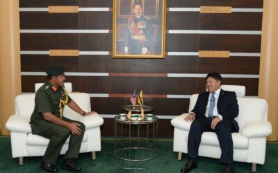 DEPUTY MINISTER OF DEFENCE RECEIVES INTRODUCTORY CALL FROM THE MALAYSIA DEFENCE ADVISER