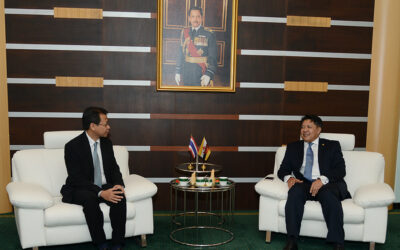 DEPUTY MINISTER OF DEFENCE RECEIVES FAREWELL CALL FROM THE AMBASSADOR OF THAILAND
