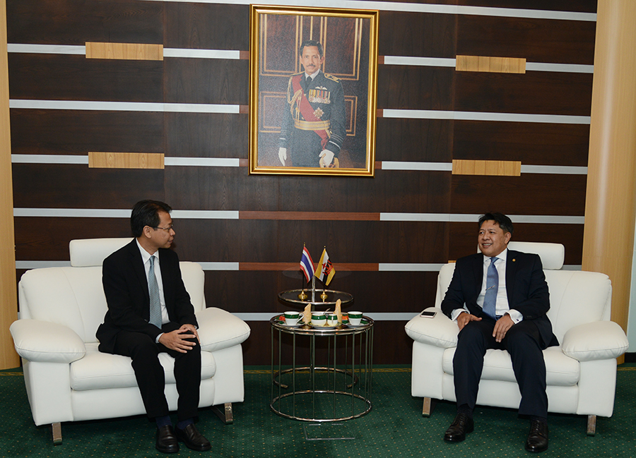 DEPUTY MINISTER OF DEFENCE RECEIVES FAREWELL CALL FROM THE AMBASSADOR OF THAILAND