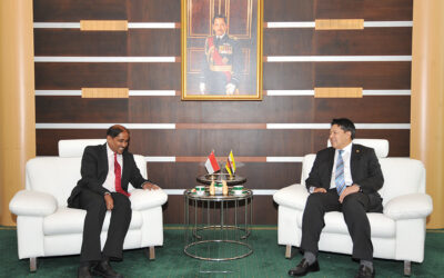 DEPUTY MINISTER OF DEFENCE RECEIVED FAREWELL CALL OF SINGAPORE’S HIGH COMMISSIONER