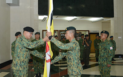 FLAG HANDOVER CEREMONY FOR ADMM-PLUS JOINT HUMANITARIAN MINE ACTION (HMA) AND PEACEKEEPING OPERATION (PKO) FTX