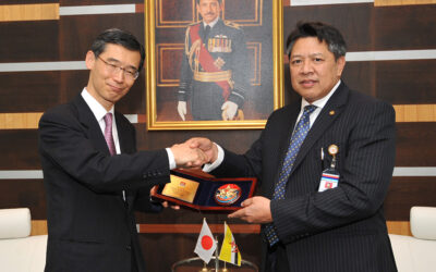 BRUNEI, JAPAN STRENGTHENS DEFENCE COOPERATION