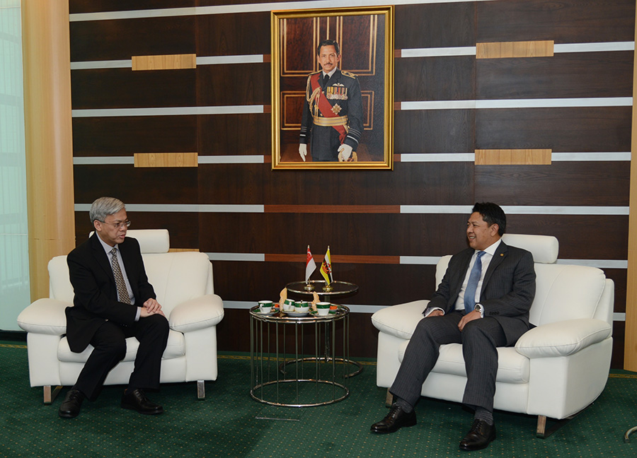 DEPUTY MINISTER OF DEFENCE RECEIVED CALL BY SINGAPORE’S PERMANENT SECRETARY OF DEFENCE