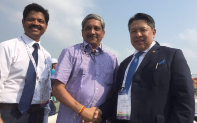 DEPUTY MINISTER OF DEFENCE VISITS DEFEXPO INDIA 2016