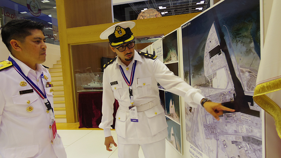 RBN COMMANDER ATTENDS 5TH DIMDEX IN DOHA, QATAR