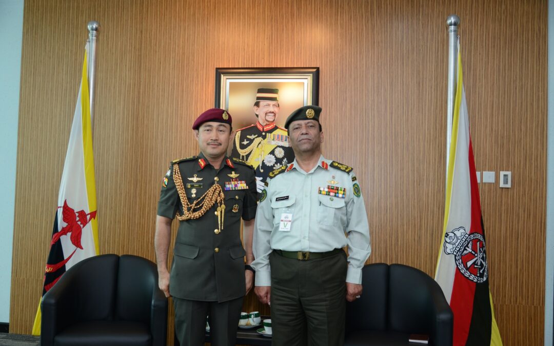COURTESY CALL FROM ROYAL JORDANIAN NATIONAL DEFENSE COLLEGE, KINGDOM OF JORDAN