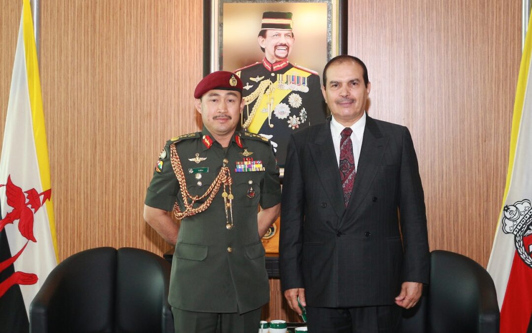 COURTESY CALL FROM THE MINISTRY OF DEFENCE OF SAUDI ARABIA