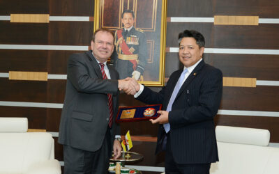 COURTESY CALL BY NEW ZEALAND HIGH COMMISSIONER TO BRUNEI DARUSSALAM