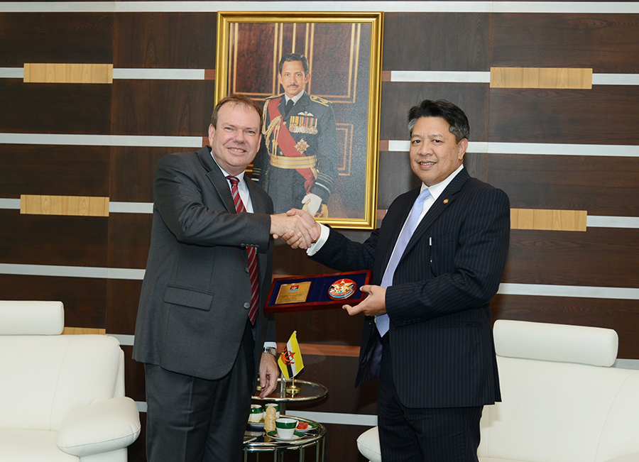 COURTESY CALL BY NEW ZEALAND HIGH COMMISSIONER TO BRUNEI DARUSSALAM